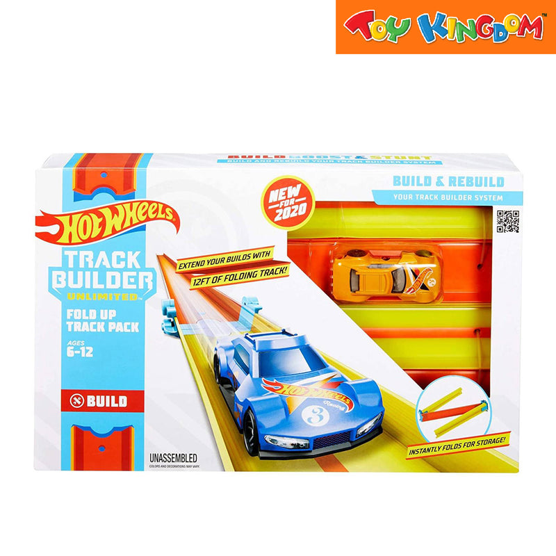 Hot Wheels Track Builder Unlimited Fold Up Track Pack Playset
