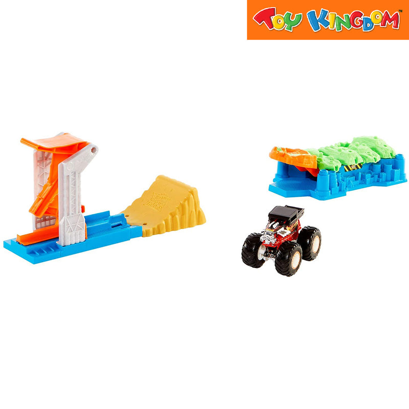 Hot Wheels Monster Truck Ecl Carsplosion Playset