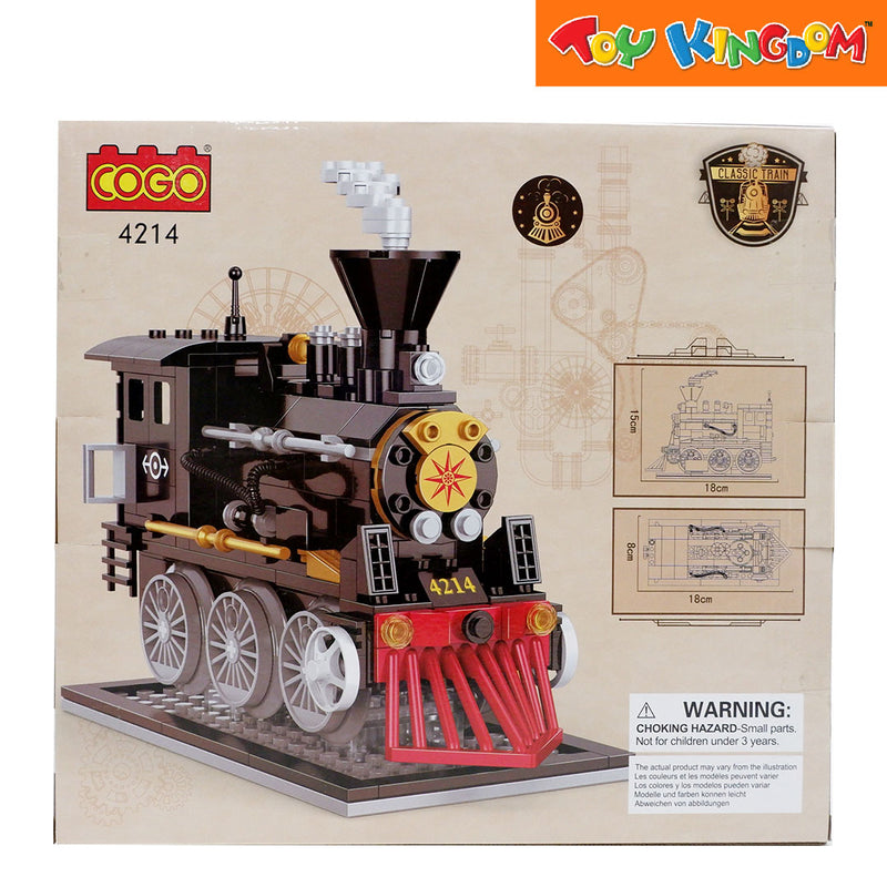 Cogo Classic Train Steam Train Building Blocks