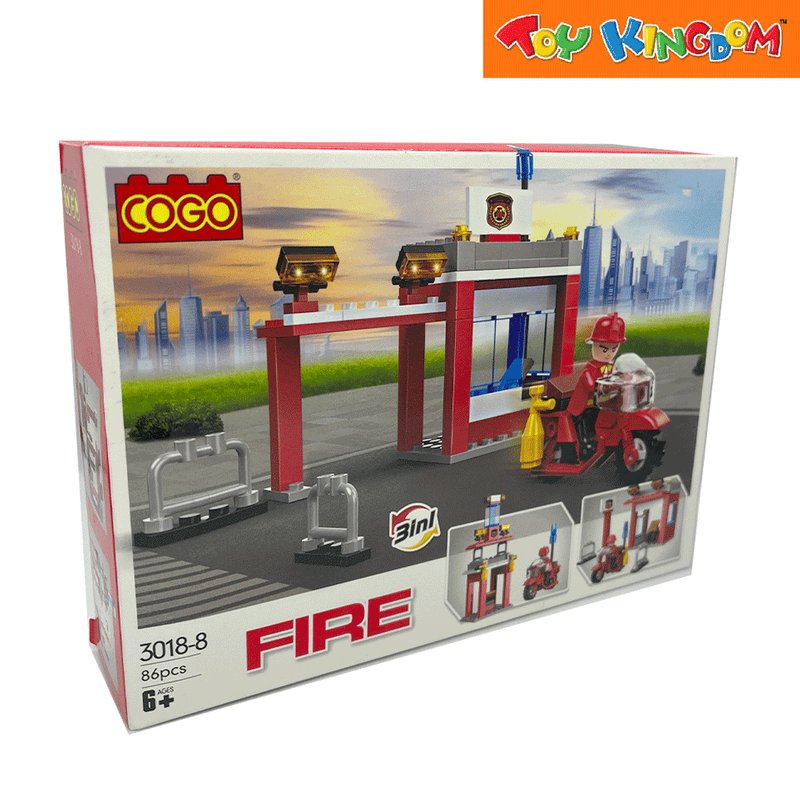 Cogo 3018-8 Fire Building Blocks
