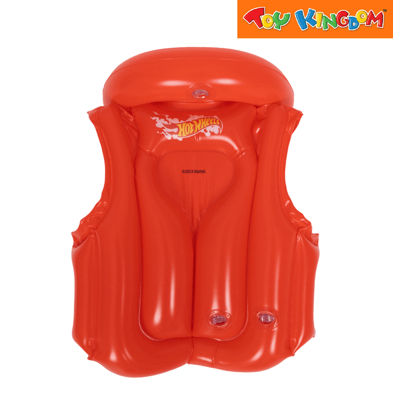 Hot Wheels Inflatable Swim Vest