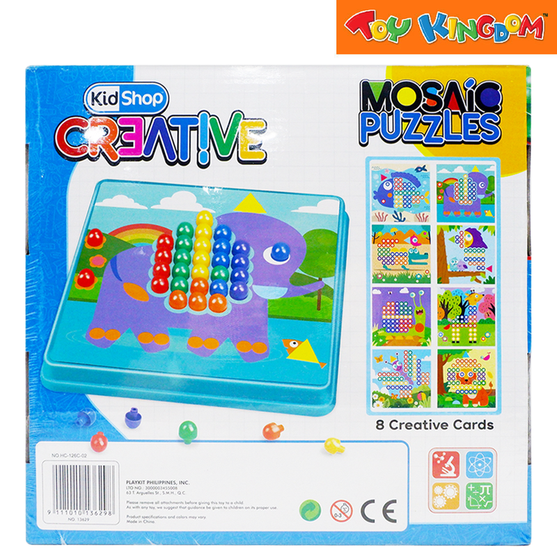 KidShop Creative Pad Mosaic Blue Puzzles