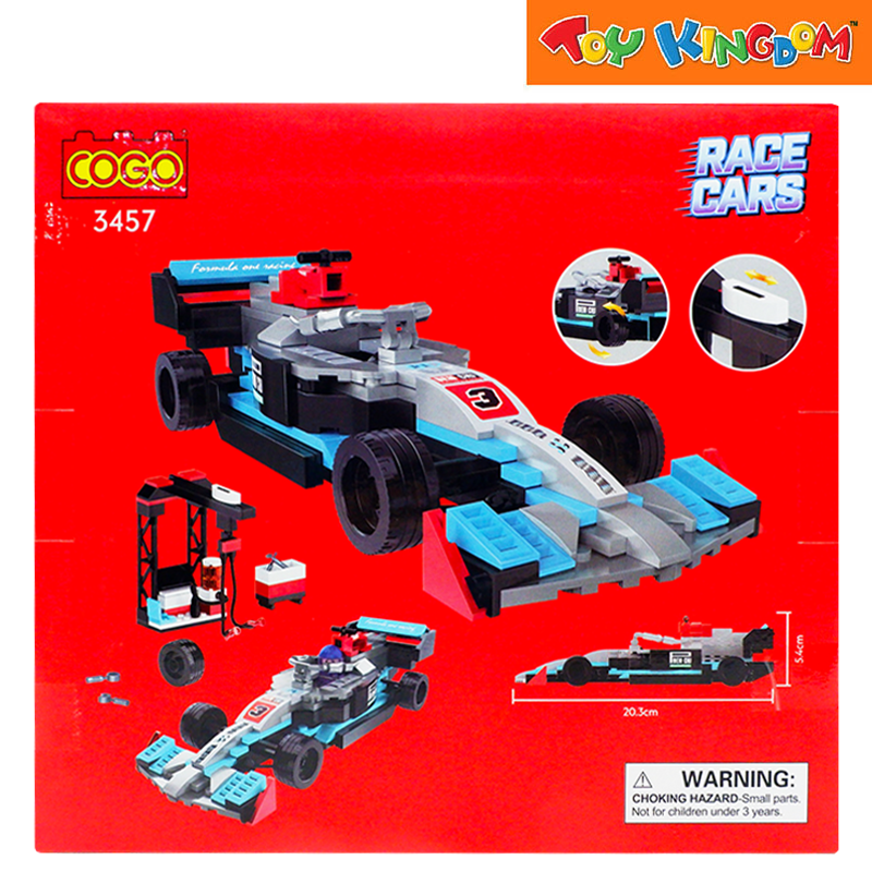 Cogo Race Cars Formula One 288pcs Building Blocks