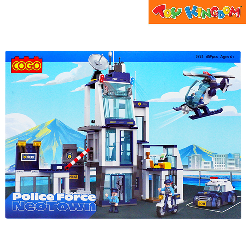 Cogo Police Force Neotron 659pcs Building Blocks